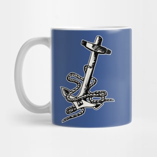 Handdrawn Anchor Mug